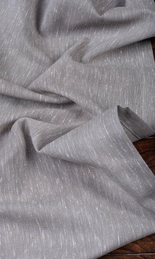 Plain Sheer Home Décor Fabric Sample (Warm Grey)