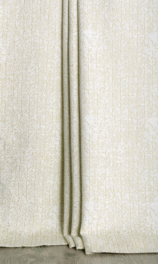 Herringbone Poly-Cotton Drapery (Pale Green)