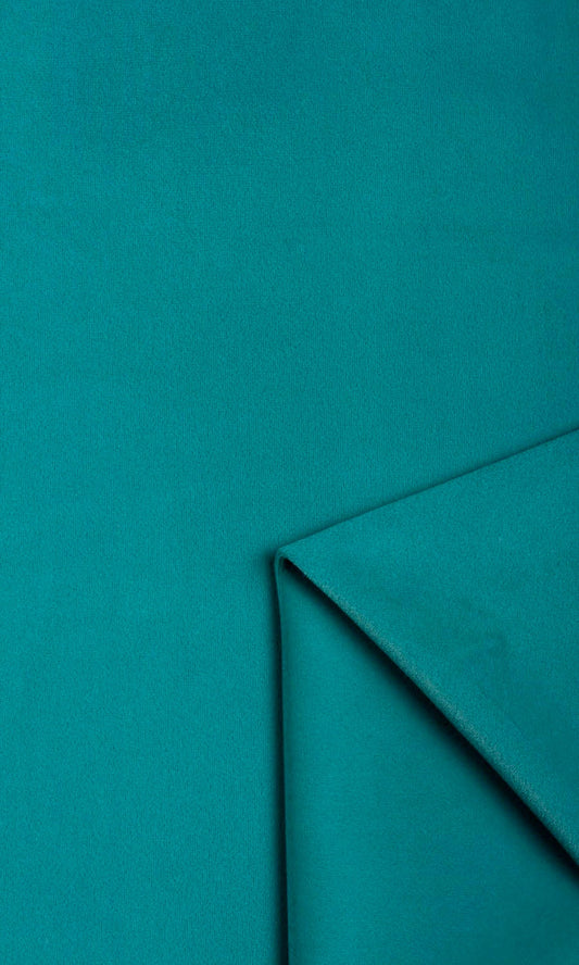 Velvet Curtains (Cerulean Blue)