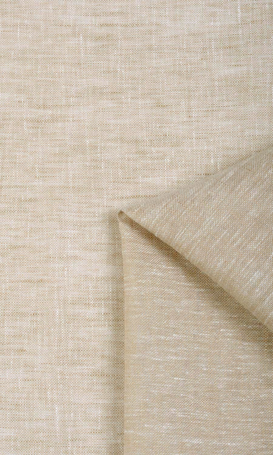 Sheer Linen Curtain Panels (Beige)