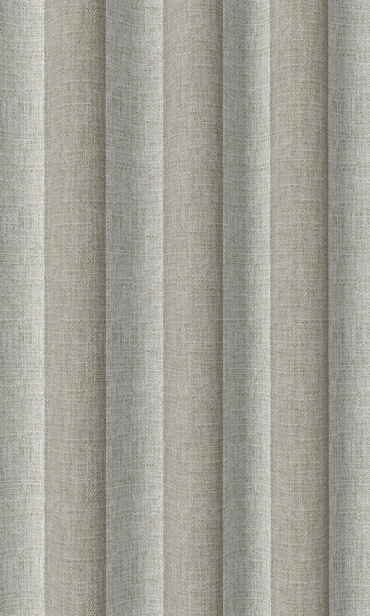 Modern Striped Print Curtains (Grey/ White)